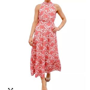 Sam Edelman Floral Flowy Dress Size 14 Party Cruise Resort NWT